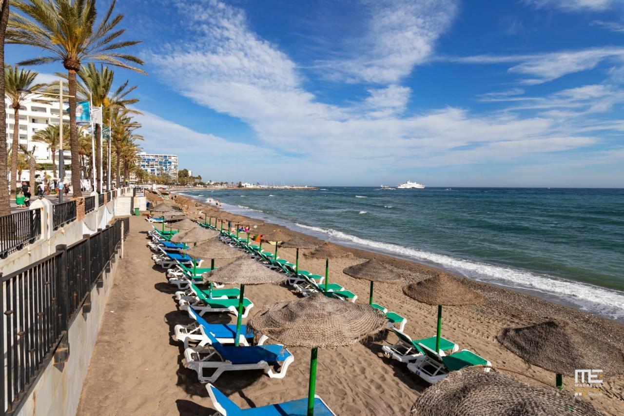 Nuevo Y Lujoso Apartamento En Marbella Centro A Pie De Playa 625 Екстериор снимка